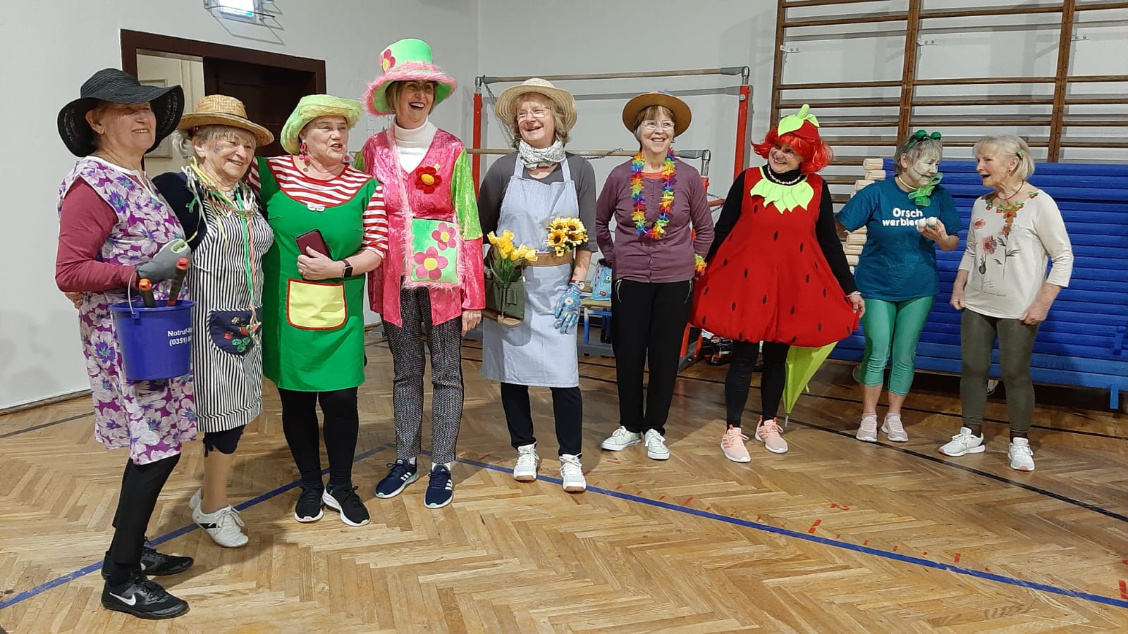 Fasching Frauengymnastikgruppen am 17.02.26